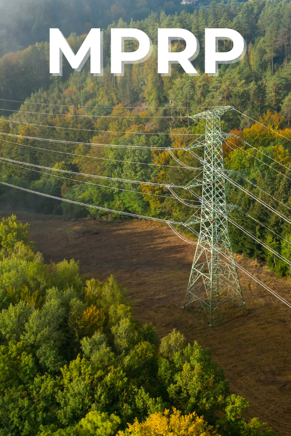 image of a power line