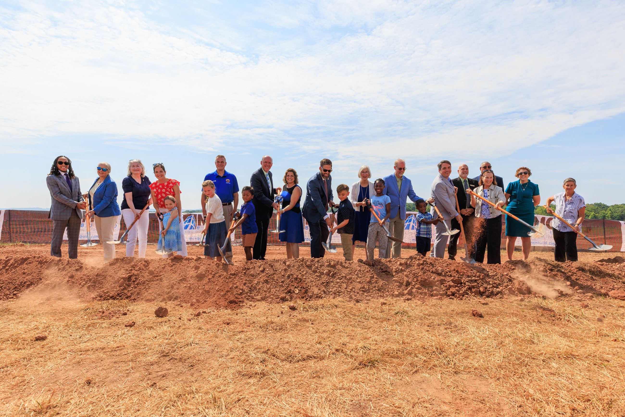 Yellow Springs Elementary School Groundbreaking July 2025