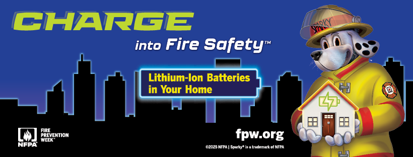 Fire Prevention Week 2025 Logo