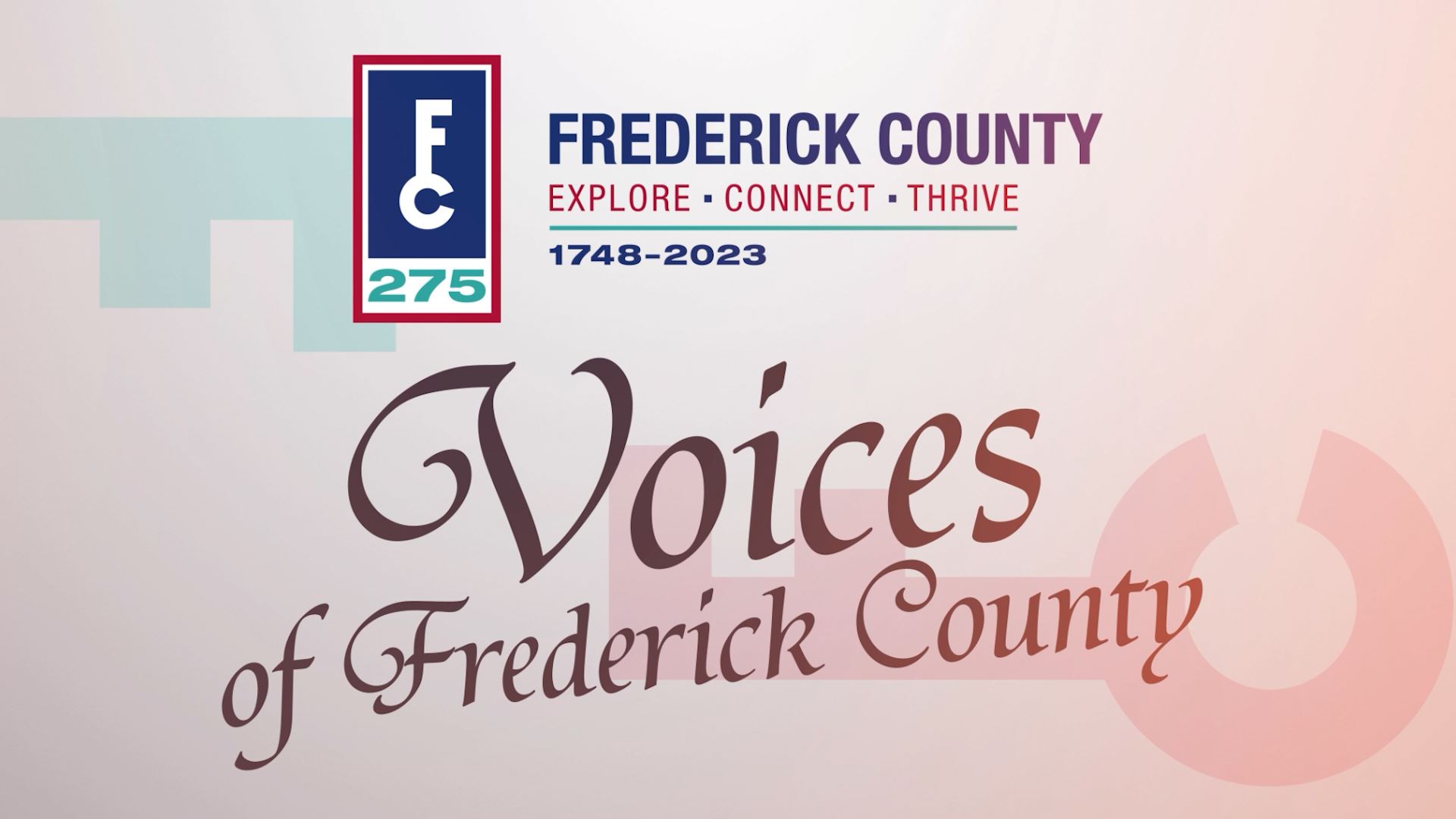 Voices of Frederick County