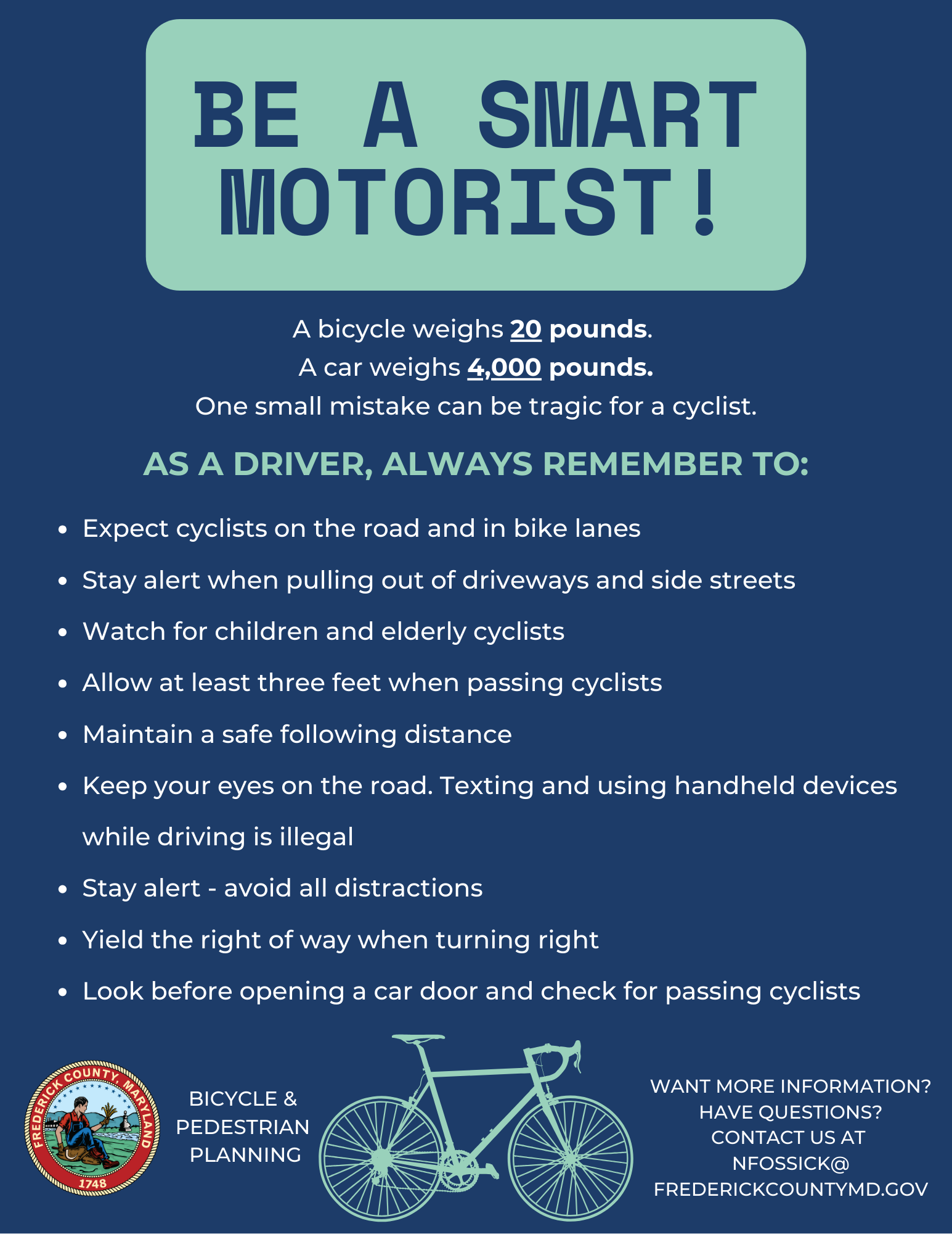 Be A Smart Motorist Tips